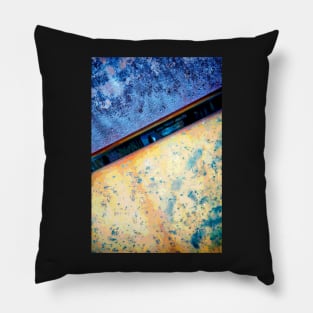 Metal Abstraction photography Pillow