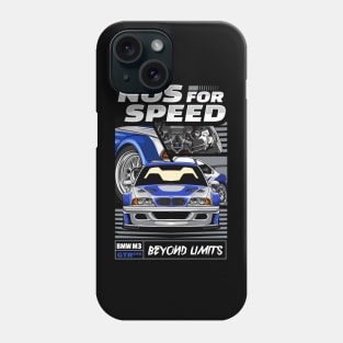 Nos  for Speed GTR E46 Phone Case