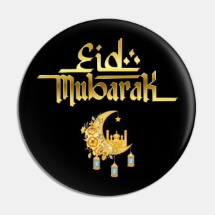 Arabic Eid-Mubarak Pin