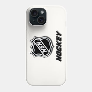 "No Skills Necessary" Hockey logo Phone Case