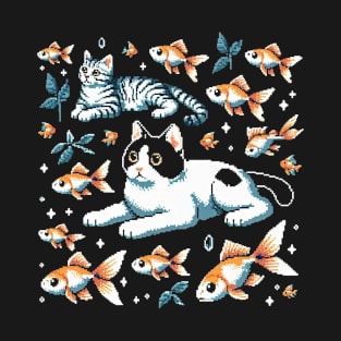 Cats and Fish T-Shirt