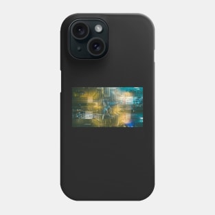 Crossroad aerial view Phone Case