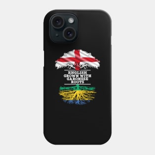 English Grown With Gabonese Roots - Gift for Gabonese With Roots From Gabon Phone Case