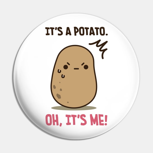 Oh Potato Pin by clgtart