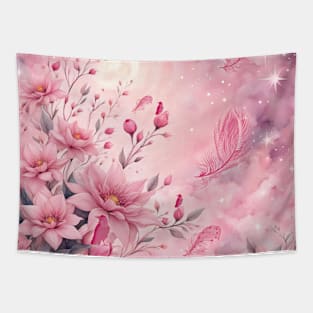 Wonderful soft pink flowers. Tapestry