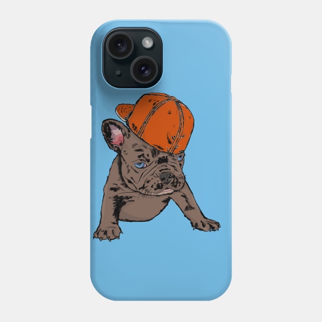 Mr. Cool Frenchie Phone Case by Danispolez_illustrations