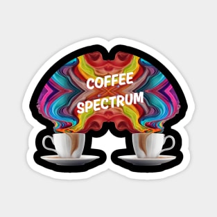 Coffee spectrum Magnet