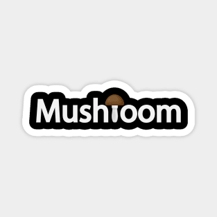 Mushroom artistic design Magnet