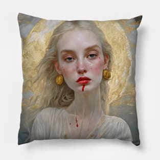 woman illustration Pillow