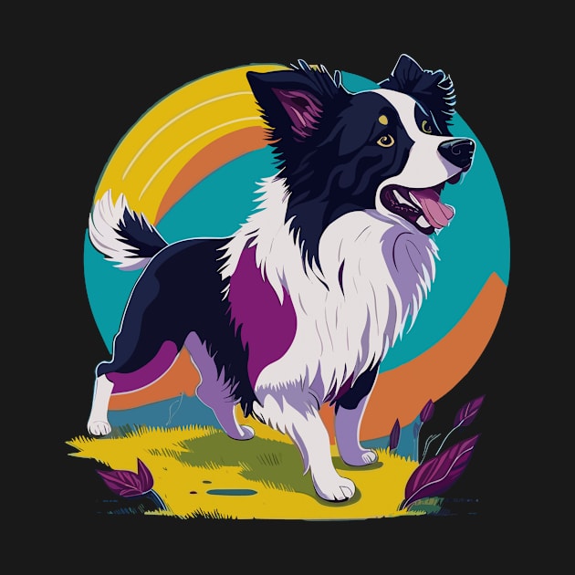 Border Collie Portrait by SpriteGuy95