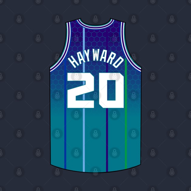 Gordon Hayward Charlotte Jersey Qiangy by qiangdade