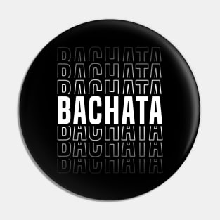 Bachata Lettering For Festivals Pin