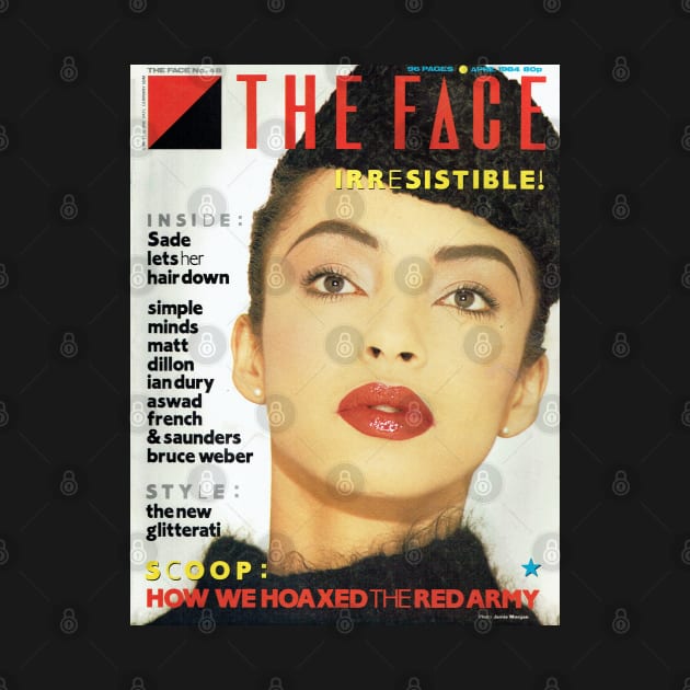 Sade The Face 1984 by Pop Fan Shop