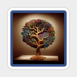 Yggdrasil World Tree of Life Magnet