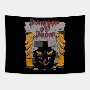 dungeon of doom retro Tapestry