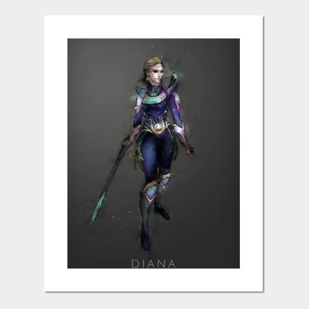 Discover Diana - League Of Legends - Posters and Art Prints