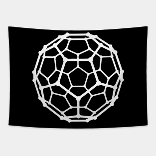 Fullerene Carbon Molecule Tapestry