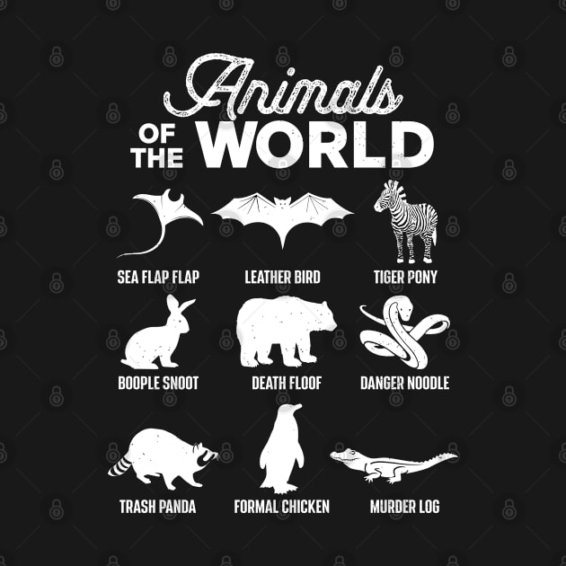 Animals of the World Funny Rare Exotic Animals by RiseInspired