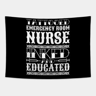 Room Nurse Tattoo Hospital Er Nursing Tapestry