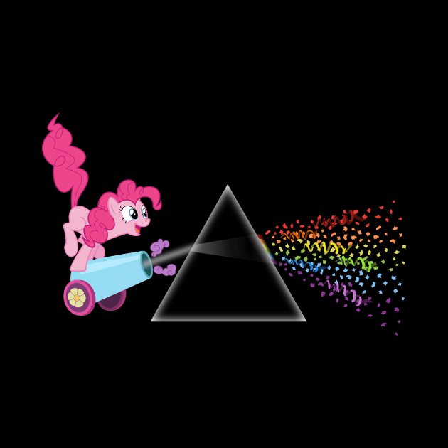 Pinkie pie Dark Side of the Moon by Rutger_J