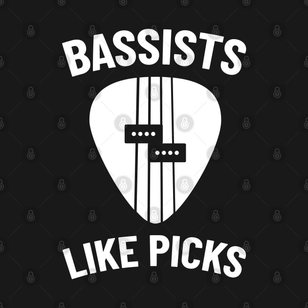 Bassists Like Picks Guitar Pick by nightsworthy