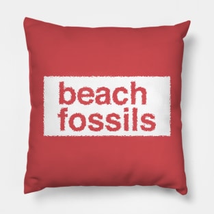 Beach Fossils Pillow