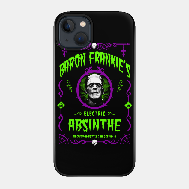 ABSINTHE MONSTERS 5 (BARON FRANKIE) - Horror - Phone Case