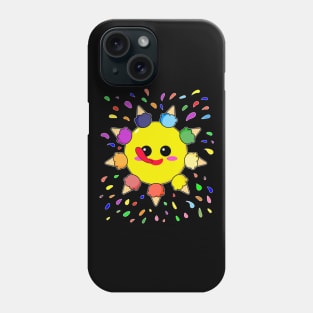 drops all over sunny ice cream Phone Case