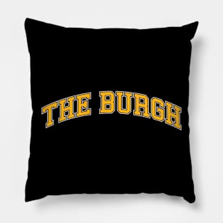 Pittsburgh 'The Burgh' Steel City Baseball Fan Shirt Pillow