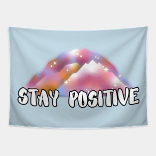 Stay Positive Tapestry