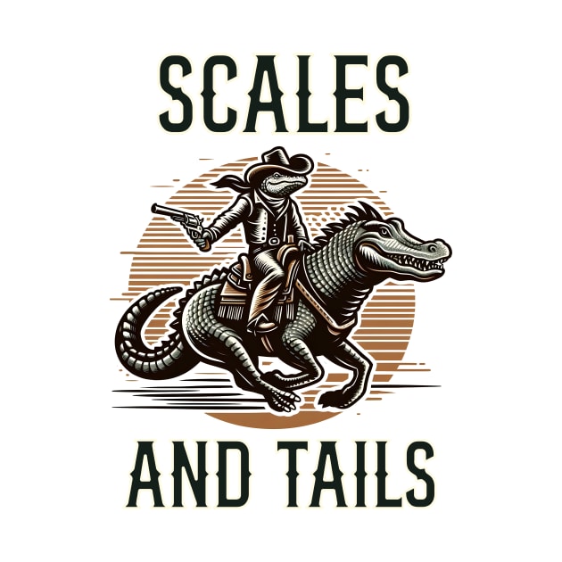 Scales and Tails Alligators by WolfeTEES