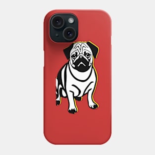 Pug Pop Art Phone Case