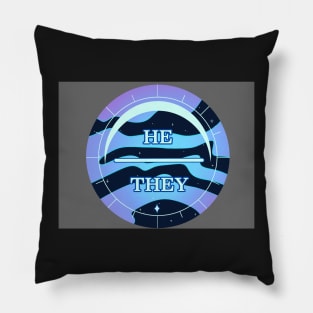 He/They Dusk Pillow