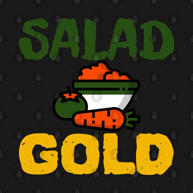 Salad Gold by Feminist Foodie