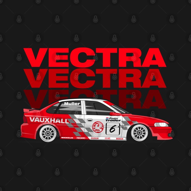 Vauxhall Opel Vectra B Racing car by shketdesign