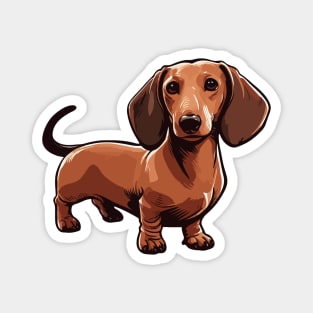 Classic Dachshund Magnet