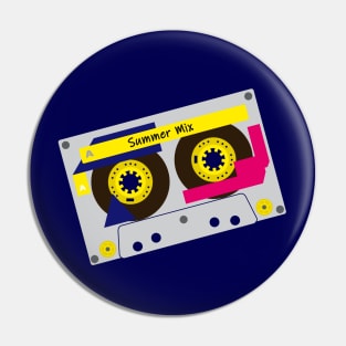 Original Summer Mix Tape Pin