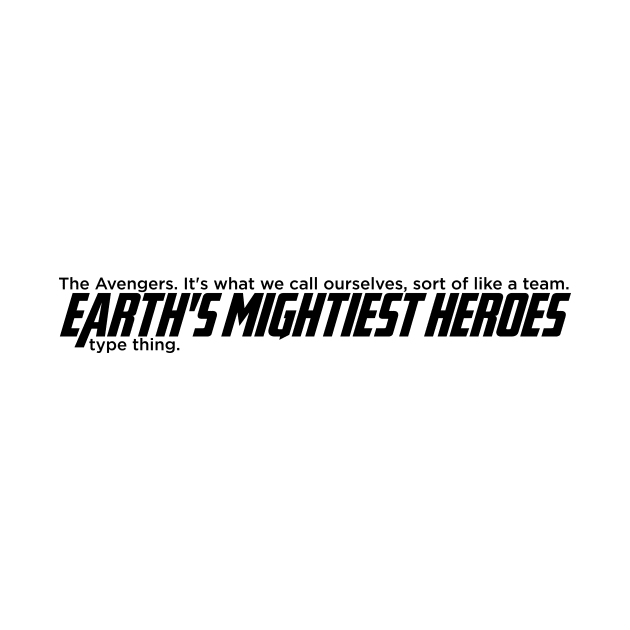 earth's mightiest heroes by WorkingOnIt