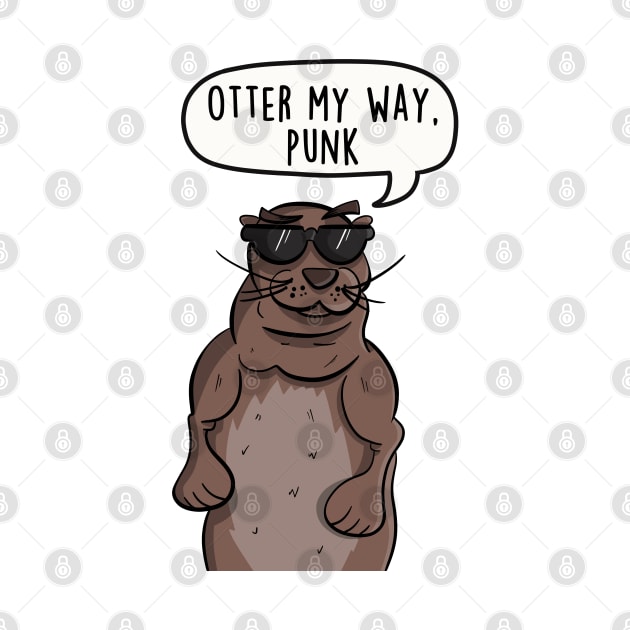 Otter my way, punk by LEFD Designs