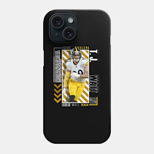 T.J. Watt Paper Version 10 Phone Case