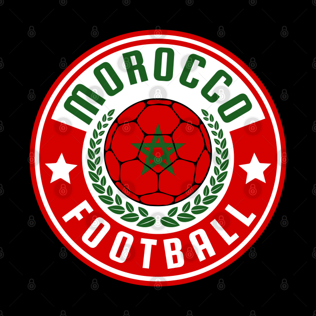 Morocco Football by footballomatic