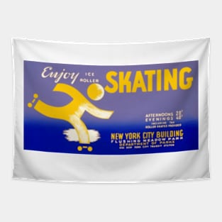 Enjoy Skating Tapestry