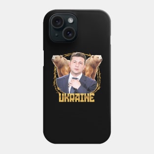 Zelensky Ukraine / Retro Design Phone Case