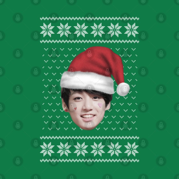 Ugly Sweater Jungkook Christmas by Selfish.Co