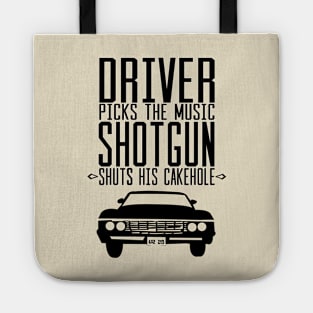 Supernatural quote Tote