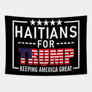 Haitians For Trump Conservative Haitian 2020 Tapestry