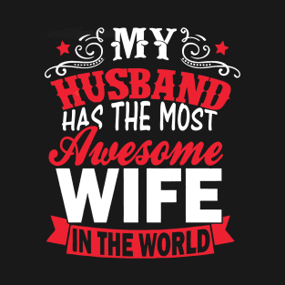 My husband and me T-Shirt