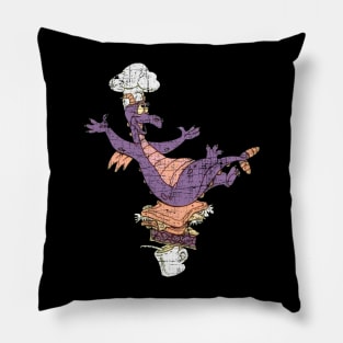 Figment vintage Pillow