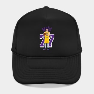 Luka Doncic LA Lakers Vector Art Hat