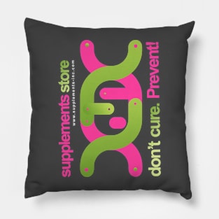 Supplement Store Merch Pillow